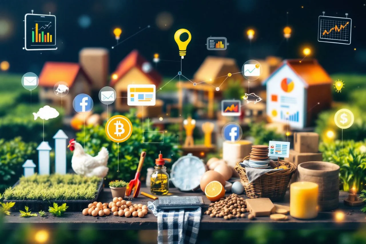 Visualização dos guias de negócios disponíveis no lançamento